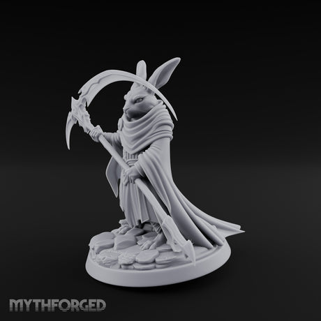 Scythe Sweeping Cloak Billowing Rabbitfolk Warrior gallery 14