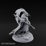 Scythe Sweeping Cloak Billowing Rabbitfolk Warrior gallery 4