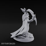 Scythe Sweeping Cloak Billowing Rabbitfolk Warrior gallery 6