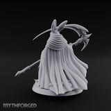Scythe Sweeping Cloak Billowing Rabbitfolk Warrior gallery 9