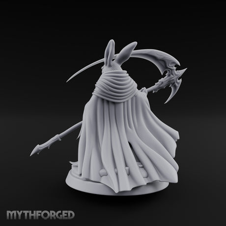Scythe Sweeping Cloak Billowing Rabbitfolk Warrior gallery 9