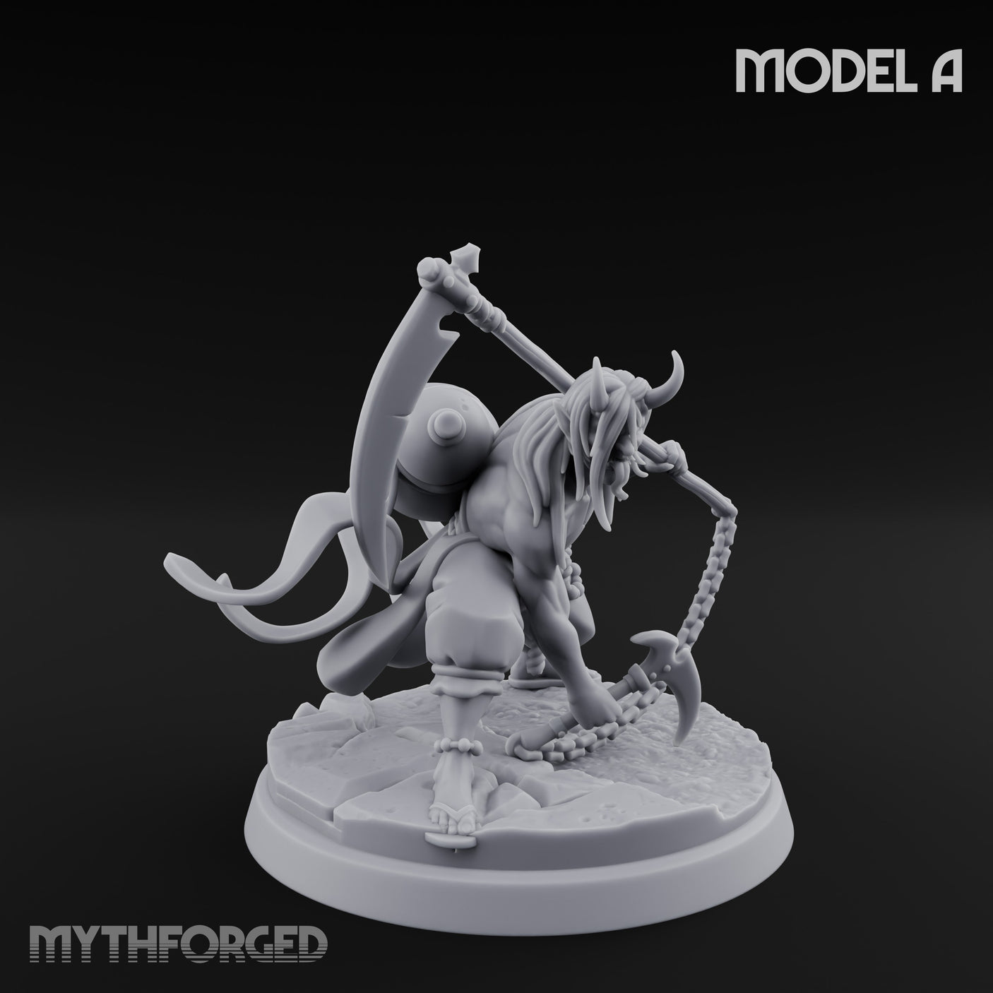 Scythe Sweeping Demon Reaper A gallery 2