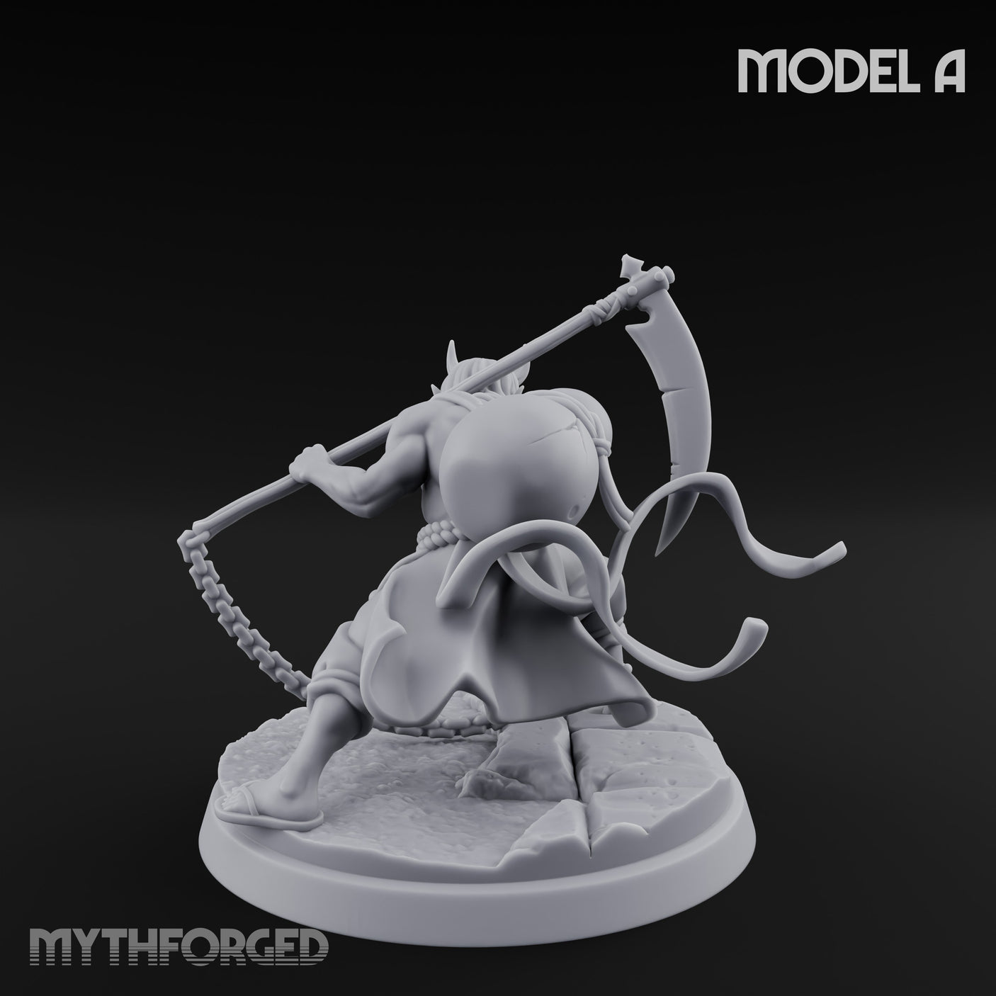 Scythe Sweeping Demon Reaper A gallery 5