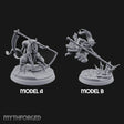 Scythe Sweeping Demon Reapers Miniature for Dungeons and Dragons, Pathfinder or other TTRPGs