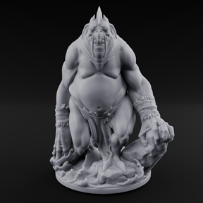 Belly Dragging Sea Troll Miniature for Dungeons and Dragons, Pathfinder or other TTRPGs