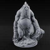 Belly Dragging Sea Troll Miniature for Dungeons and Dragons, Pathfinder or other TTRPGs