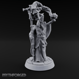 Arms Raised Triumphant Sorcerer Miniature for Dungeons and Dragons, Pathfinder or other TTRPGs