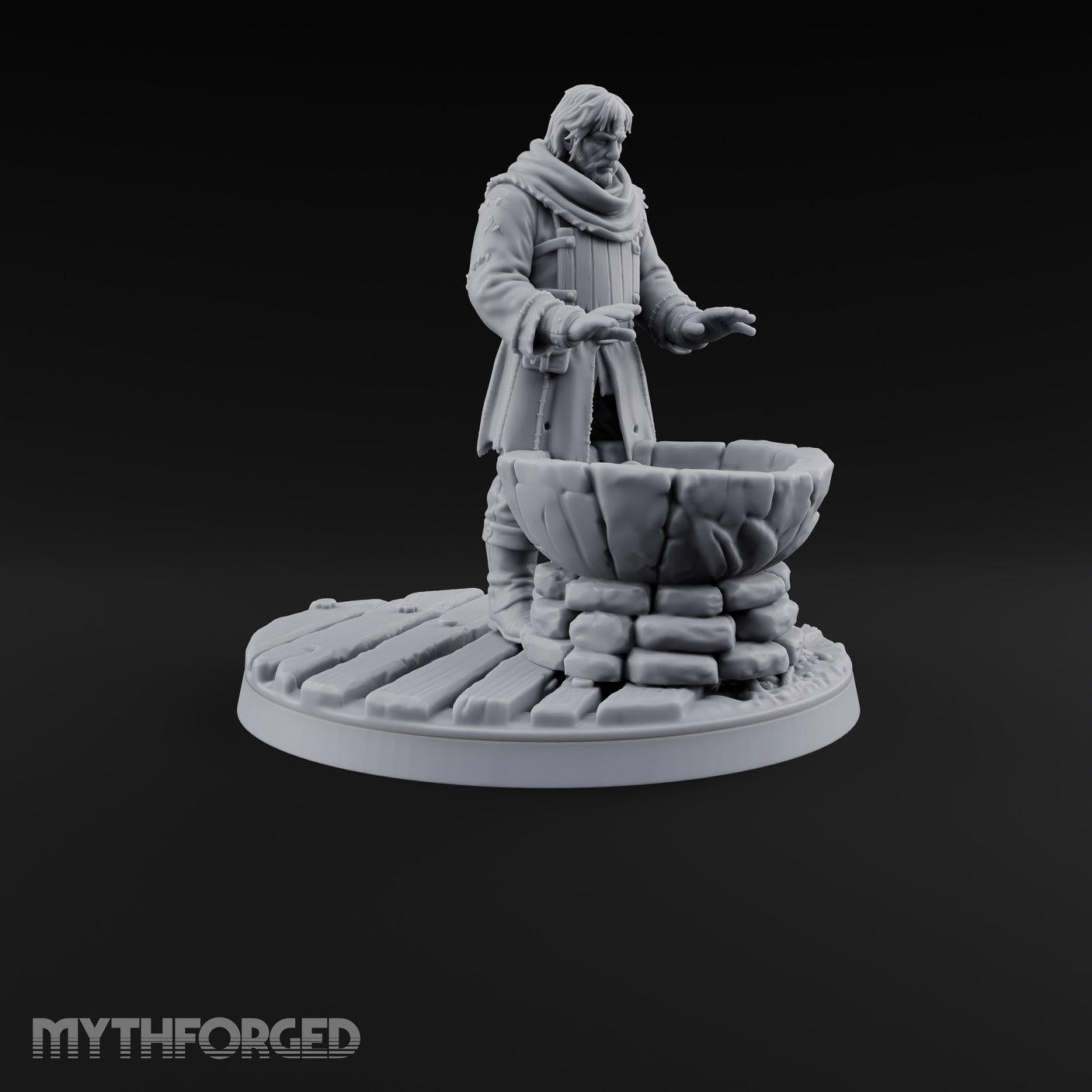Holding the Line Human Guards — Sentry at the brazier