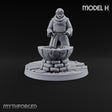 Holding the Line Human Guard H Miniature for Dungeons and Dragons, Pathfinder or other TTRPGs