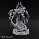 Serpent Staff Conjuring Human Archdruid Miniature for Dungeons and Dragons, Pathfinder or other TTRPGs