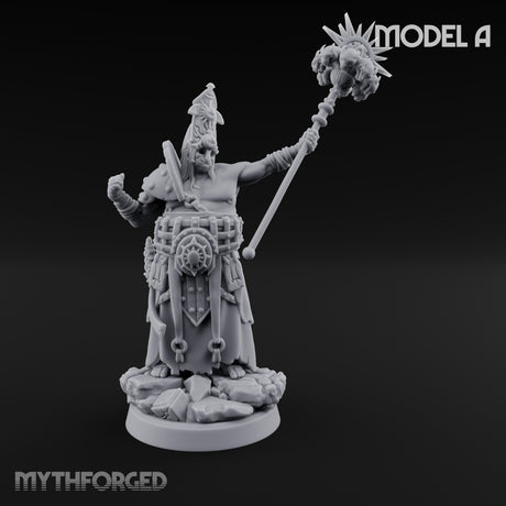Severed Head Brandishing Cult Champion A