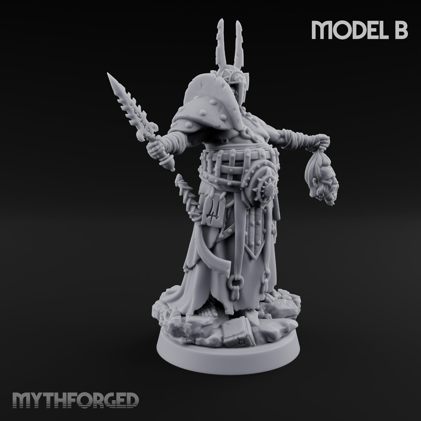 Severed Head Brandishing Cult Champion B gallery 2