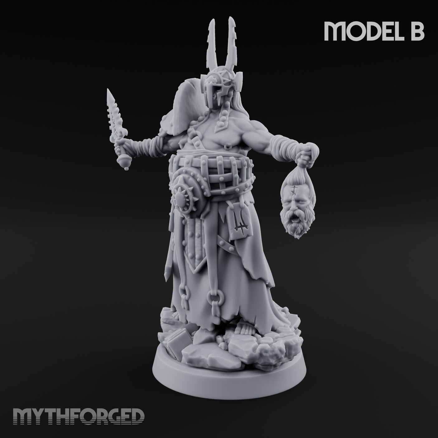 Severed Head Brandishing Cult Champion B gallery 8