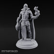Severed Head Clutching Flame Conjuring Human Warlock — 32mm