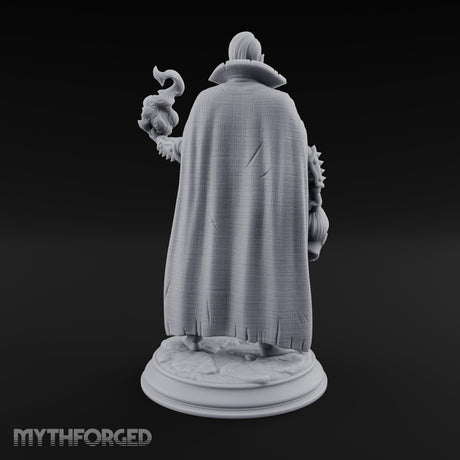 Severed Head Clutching Flame Conjuring Human Warlock gallery 10