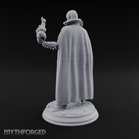Severed Head Clutching Flame Conjuring Human Warlock gallery 12