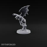 Swooping In Gargoyle Predator Miniature for Dungeons and Dragons, Pathfinder or other TTRPGs