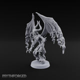 Cast by Nothing Shadow Demon Fiend with Smoke-Trailing Wings — A