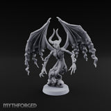 Cast by Nothing Shadow Demon Fiend with Smoke-Trailing Wings — A