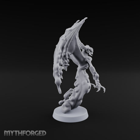 Cast by Nothing Shadow Demon Fiend with Smoke-Trailing Wings — B