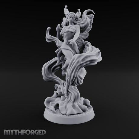 Wind Dancing Dryad Miniature for Dungeons and Dragons, Pathfinder or other TTRPGs