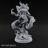Wind Dancing Dryad Miniature for Dungeons and Dragons, Pathfinder or other TTRPGs