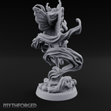 Wind Dancing Dryad Miniature for Dungeons and Dragons, Pathfinder or other TTRPGs