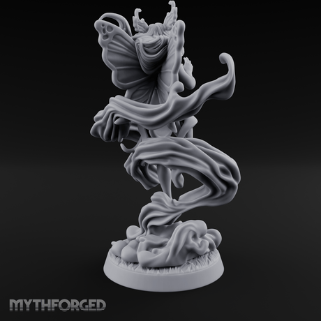 Wind Dancing Dryad Miniature for Dungeons and Dragons, Pathfinder or other TTRPGs