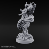 Wind Dancing Dryad Miniature for Dungeons and Dragons, Pathfinder or other TTRPGs