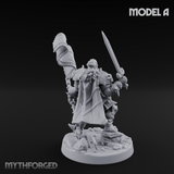 Dual Wielding Human Executioners A Miniature for Dungeons and Dragons, Pathfinder or other TTRPGs