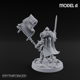 Dual Wielding Human Executioners A Miniature for Dungeons and Dragons, Pathfinder or other TTRPGs