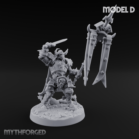 Dual Wielding Human Executioners Miniature for Dungeons and Dragons, Pathfinder or other TTRPGs