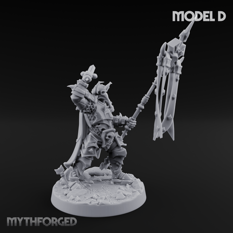 Dual Wielding Human Executioners Miniature for Dungeons and Dragons, Pathfinder or other TTRPGs