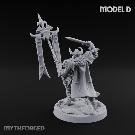 Dual Wielding Human Executioners D Miniature for Dungeons and Dragons, Pathfinder or other TTRPGs