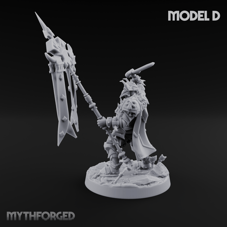 Dual Wielding Human Executioners D Miniature for Dungeons and Dragons, Pathfinder or other TTRPGs