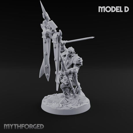 Dual Wielding Human Executioners D Miniature for Dungeons and Dragons, Pathfinder or other TTRPGs