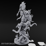 Coiling Upward Wrathful Revenant Miniature for Dungeons and Dragons, Pathfinder or other TTRPGs