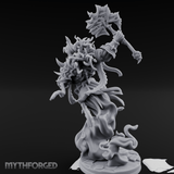Coiling Upward Wrathful Revenant Miniature for Dungeons and Dragons, Pathfinder or other TTRPGs