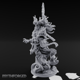 Coiling Upward Wrathful Revenant Miniature for Dungeons and Dragons, Pathfinder or other TTRPGs