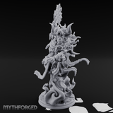 Coiling Upward Wrathful Revenant Miniature for Dungeons and Dragons, Pathfinder or other TTRPGs