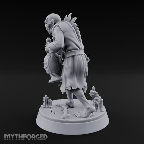 Serving the Last Drink Ghoul Servant Miniature for Dungeons and Dragons, Pathfinder or other TTRPGs