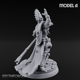 Aztec Inspired Feathered Incantation Hobgoblin Shaman A Miniature for Dungeons and Dragons, Pathfinder or other TTRPGs