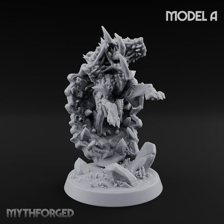 Shard Bursting Hound of Tindalos A Miniature for Dungeons and Dragons, Pathfinder or other TTRPGs