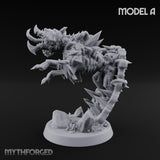 Shard Bursting Hound of Tindalos A Miniature for Dungeons and Dragons, Pathfinder or other TTRPGs