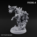 Shard Bursting Hound of Tindalos A Miniature for Dungeons and Dragons, Pathfinder or other TTRPGs