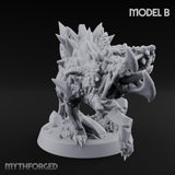 Shard Bursting Hound of Tindalos B Miniature for Dungeons and Dragons, Pathfinder or other TTRPGs