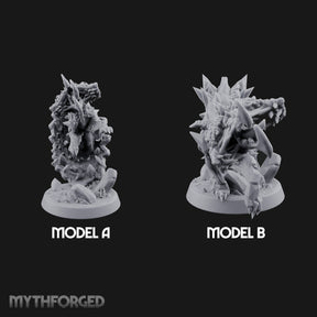 Shard Bursting Hounds of Tindalos Miniature for Dungeons and Dragons, Pathfinder or other TTRPGs