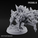 Shard Bursting Hounds of Tindalos Miniature for Dungeons and Dragons, Pathfinder or other TTRPGs
