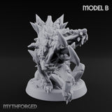 Shard Bursting Hounds of Tindalos Miniature for Dungeons and Dragons, Pathfinder or other TTRPGs