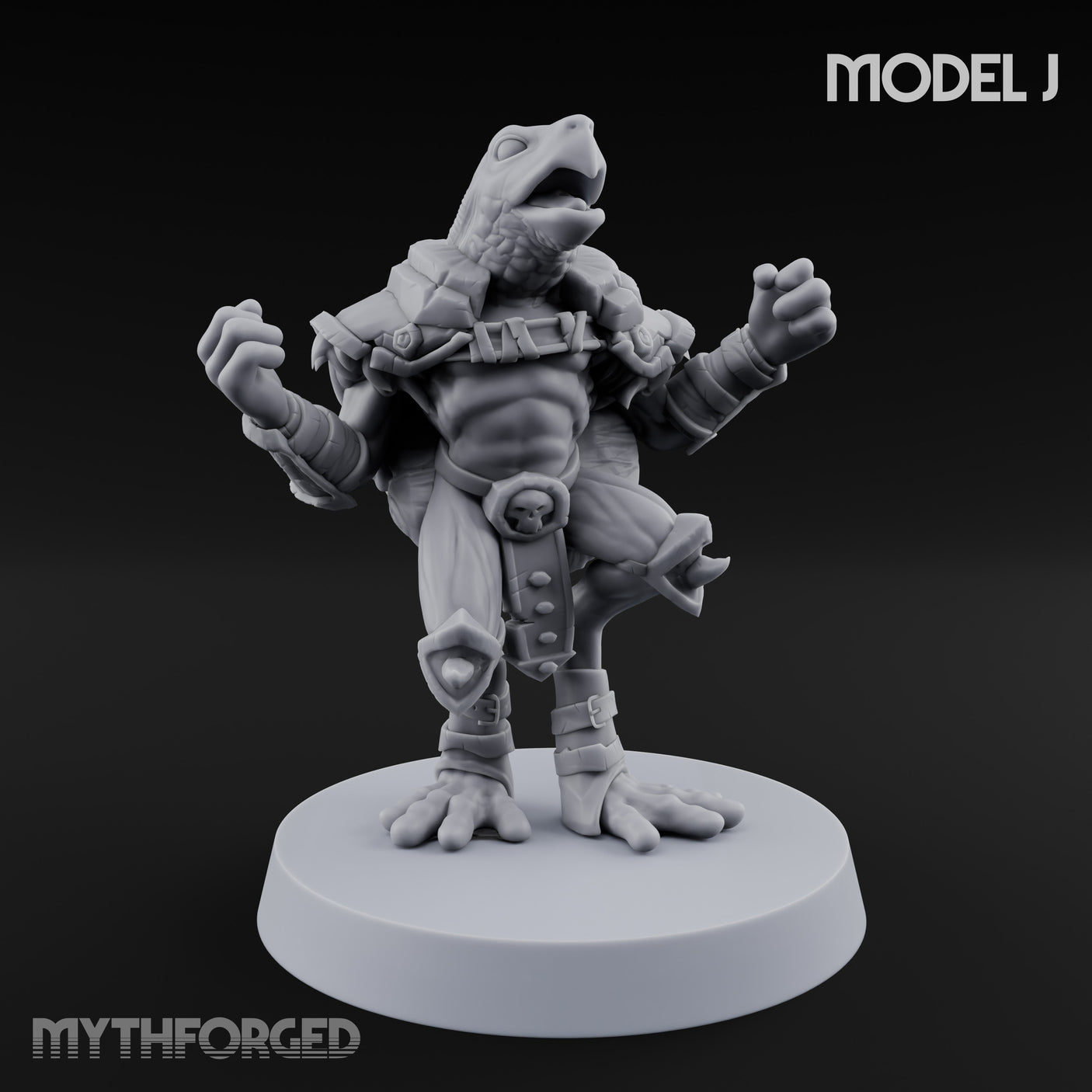 Shell Shocked Brawling Tortle Fighter J